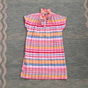 Never a Wallflower Linen Vicki Dress, XS